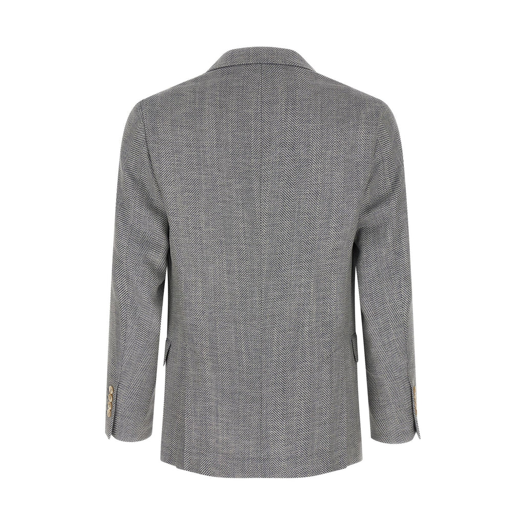 Gray Wool Blazer