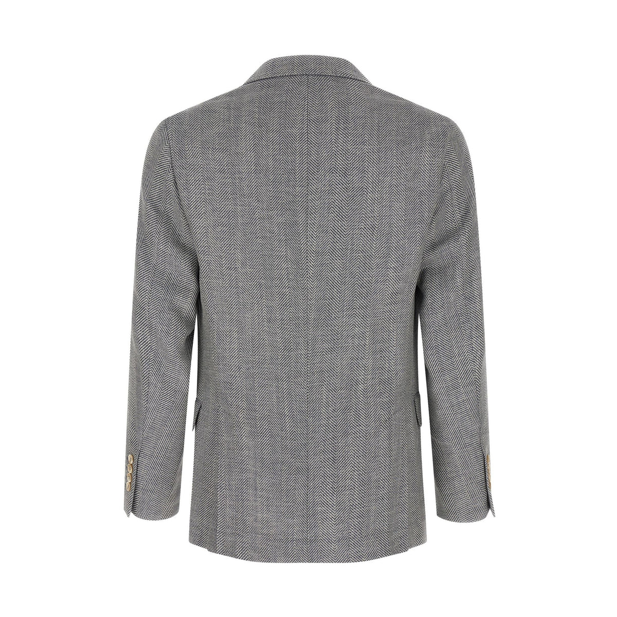 Gray Wool Blazer