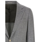 Gray Wool Blazer
