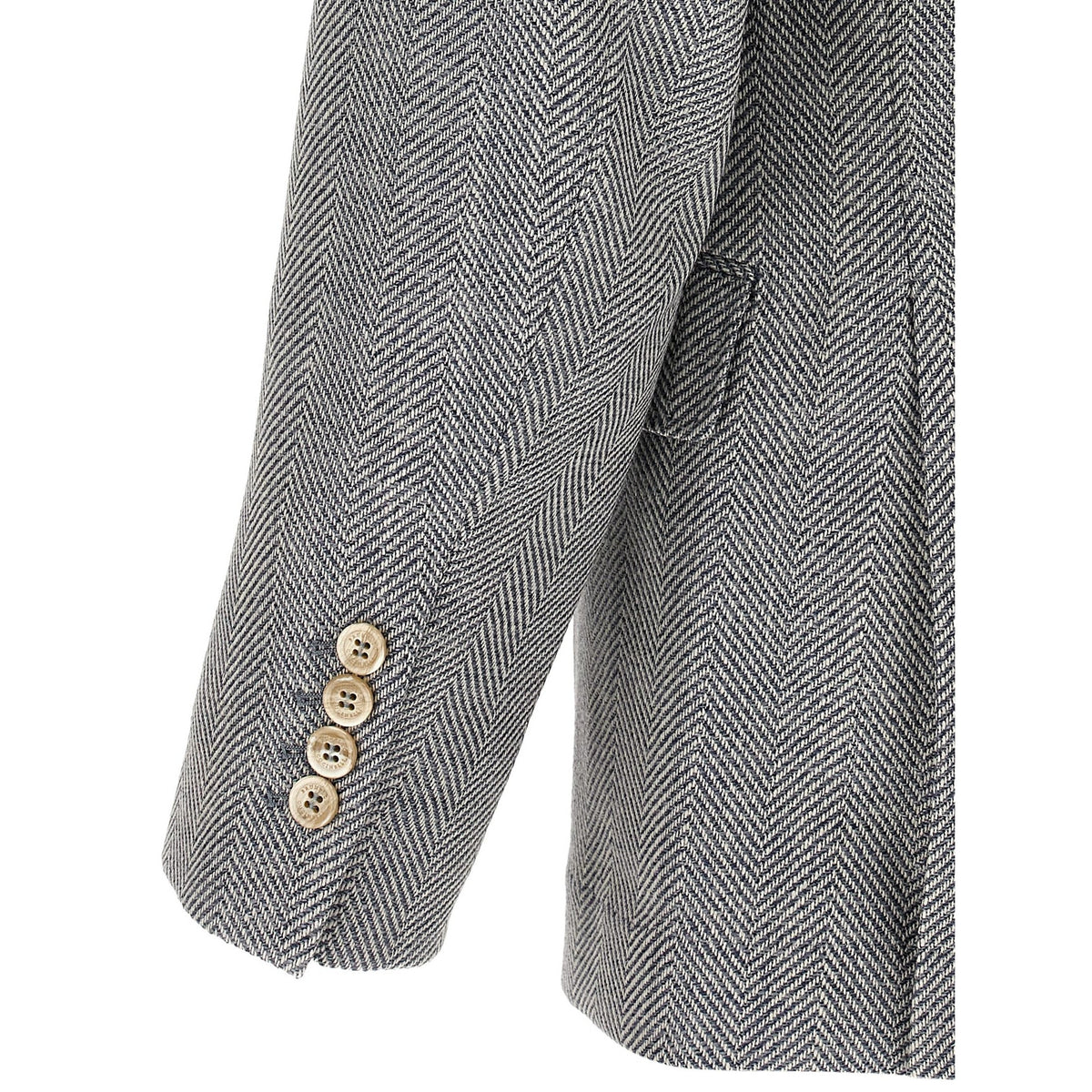 Gray Wool Blazer