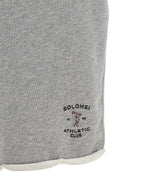 Gray Cotton Bermuda Shorts