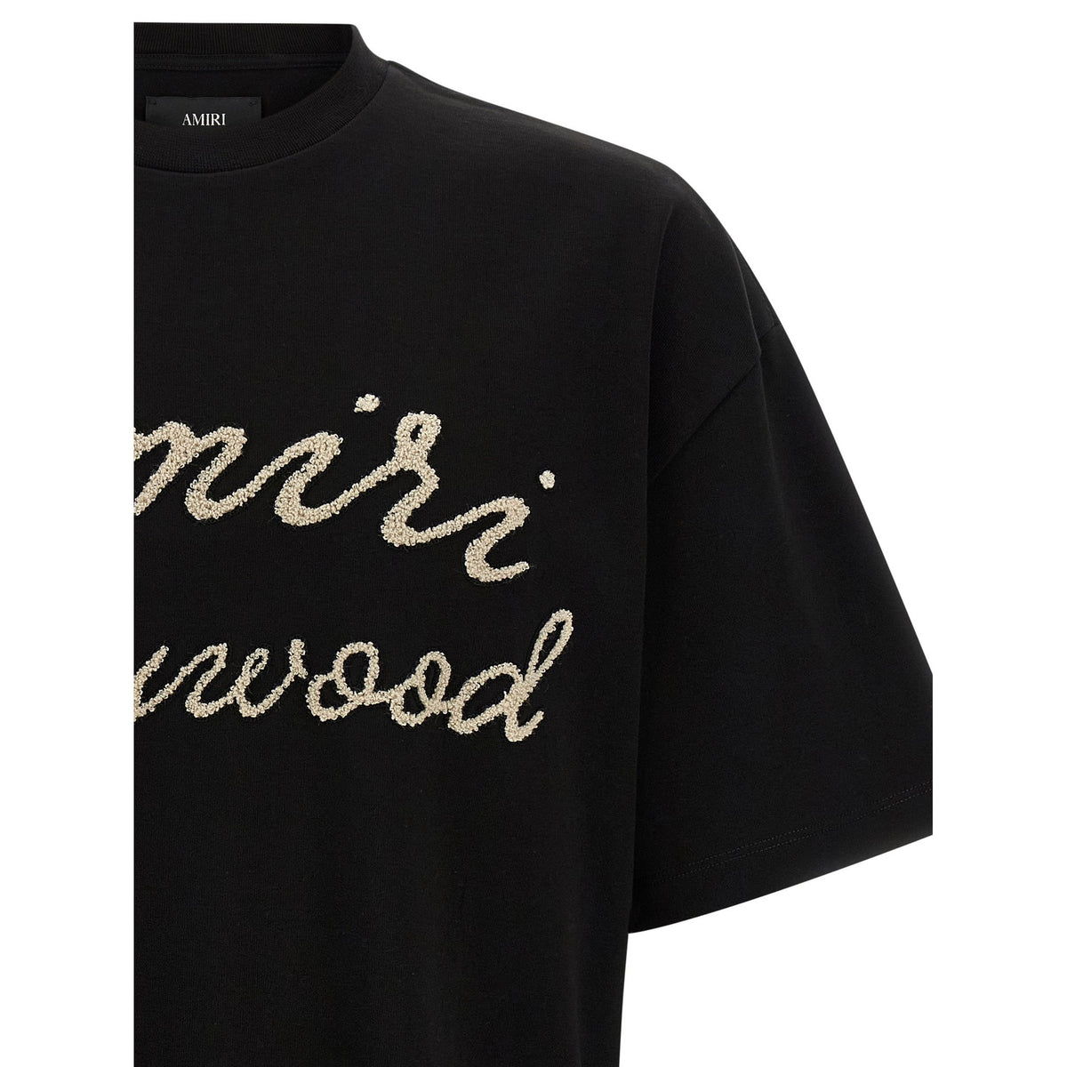 Black Cotton T-Shirt