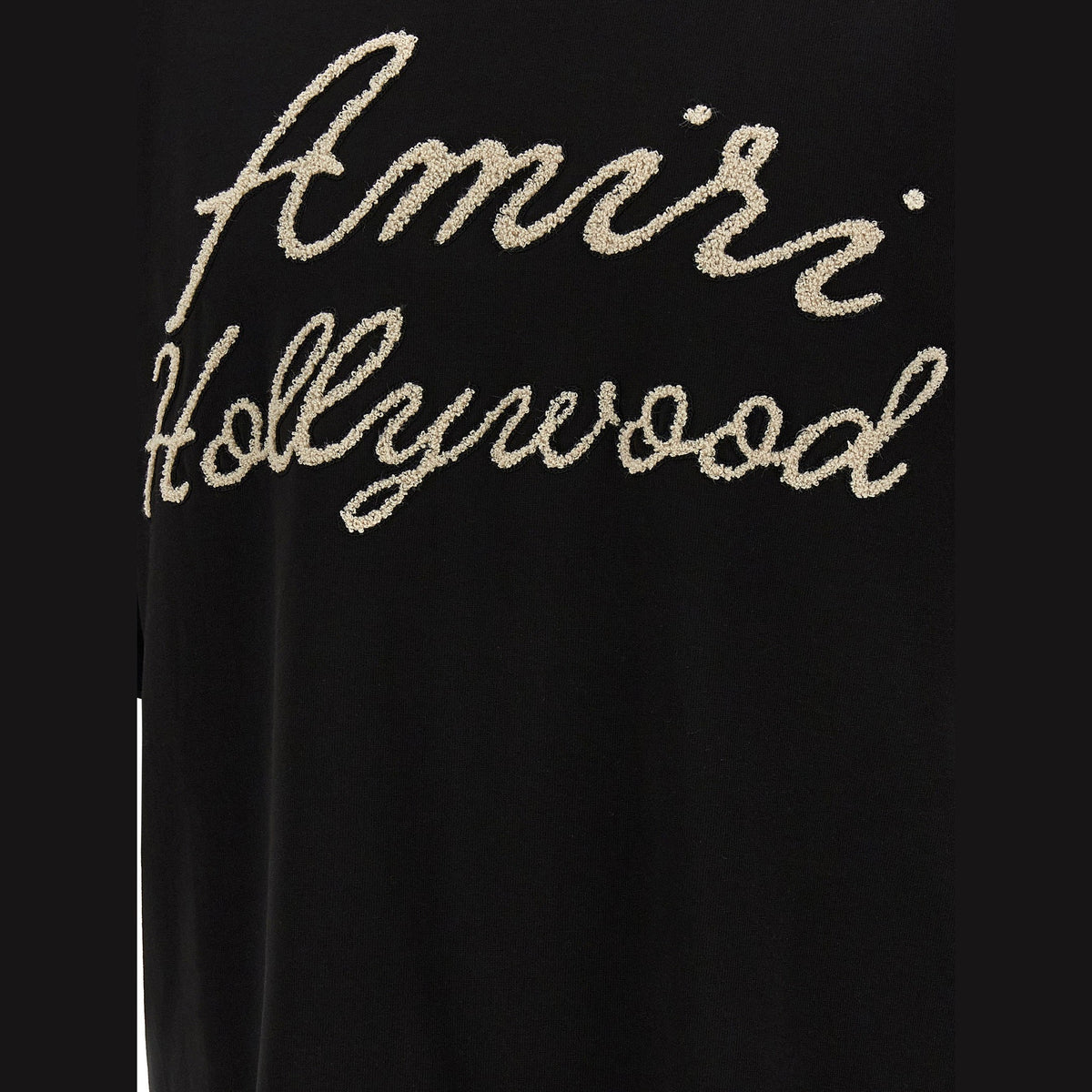 Black Cotton T-Shirt