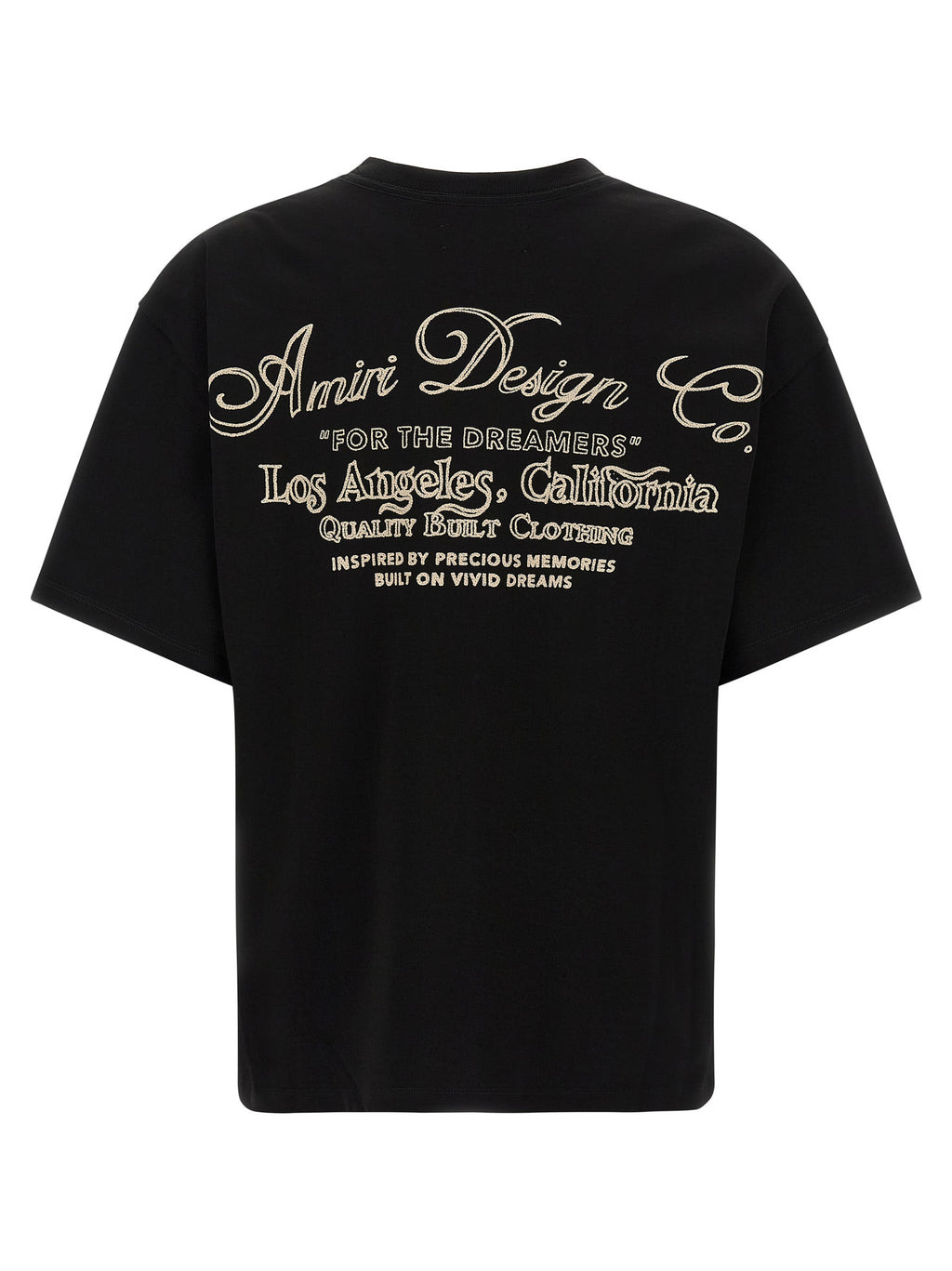 Black Cotton T-Shirt