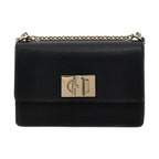 Black Leather Crossbody Bag