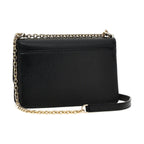 Black Leather Crossbody Bag