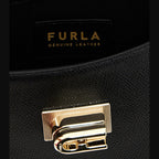 Black Leather Crossbody Bag