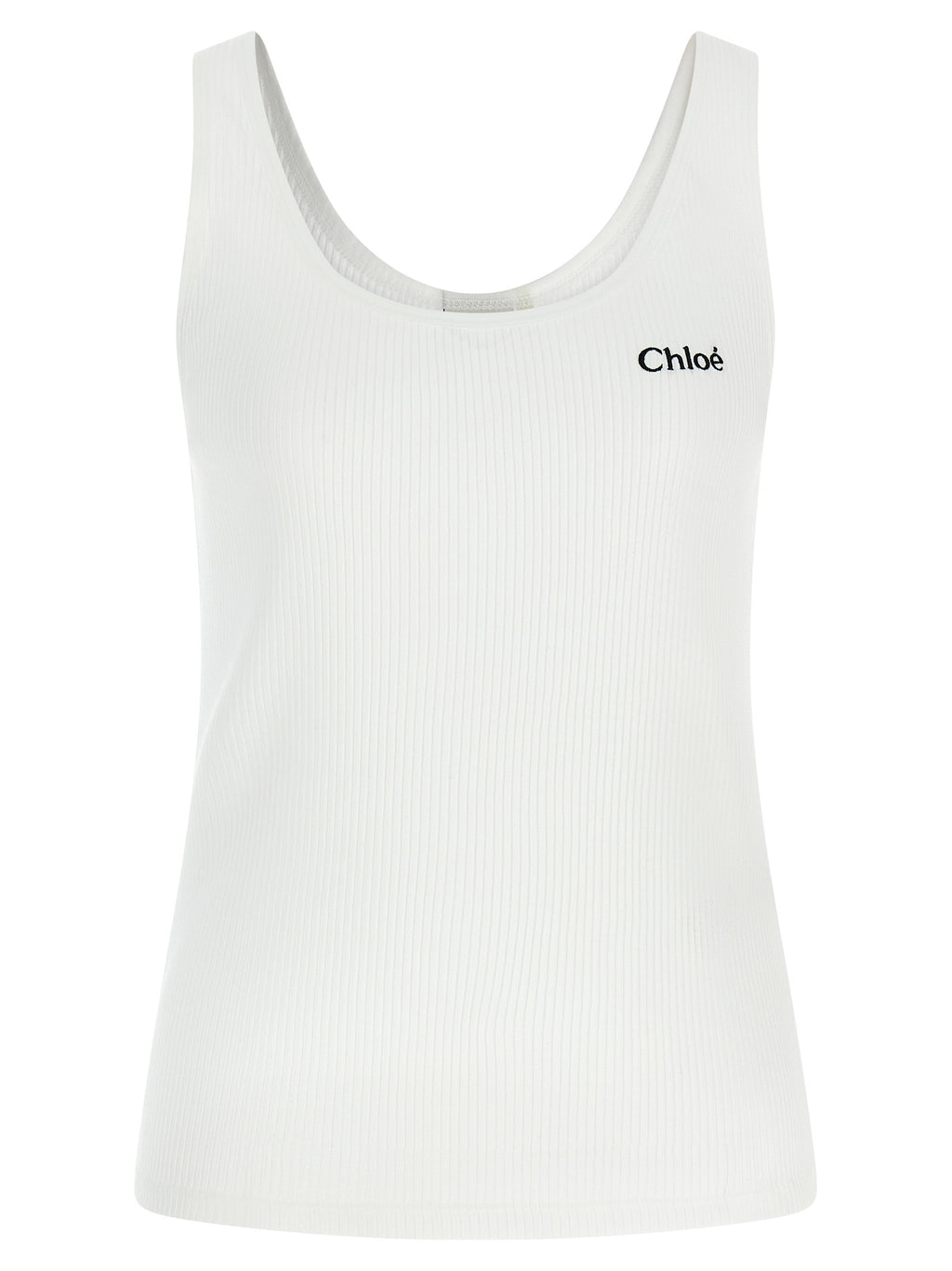 White Cotton Tank Tops