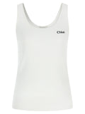 White Cotton Tank Tops