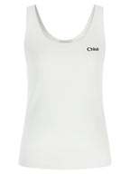 White Cotton Tank Tops