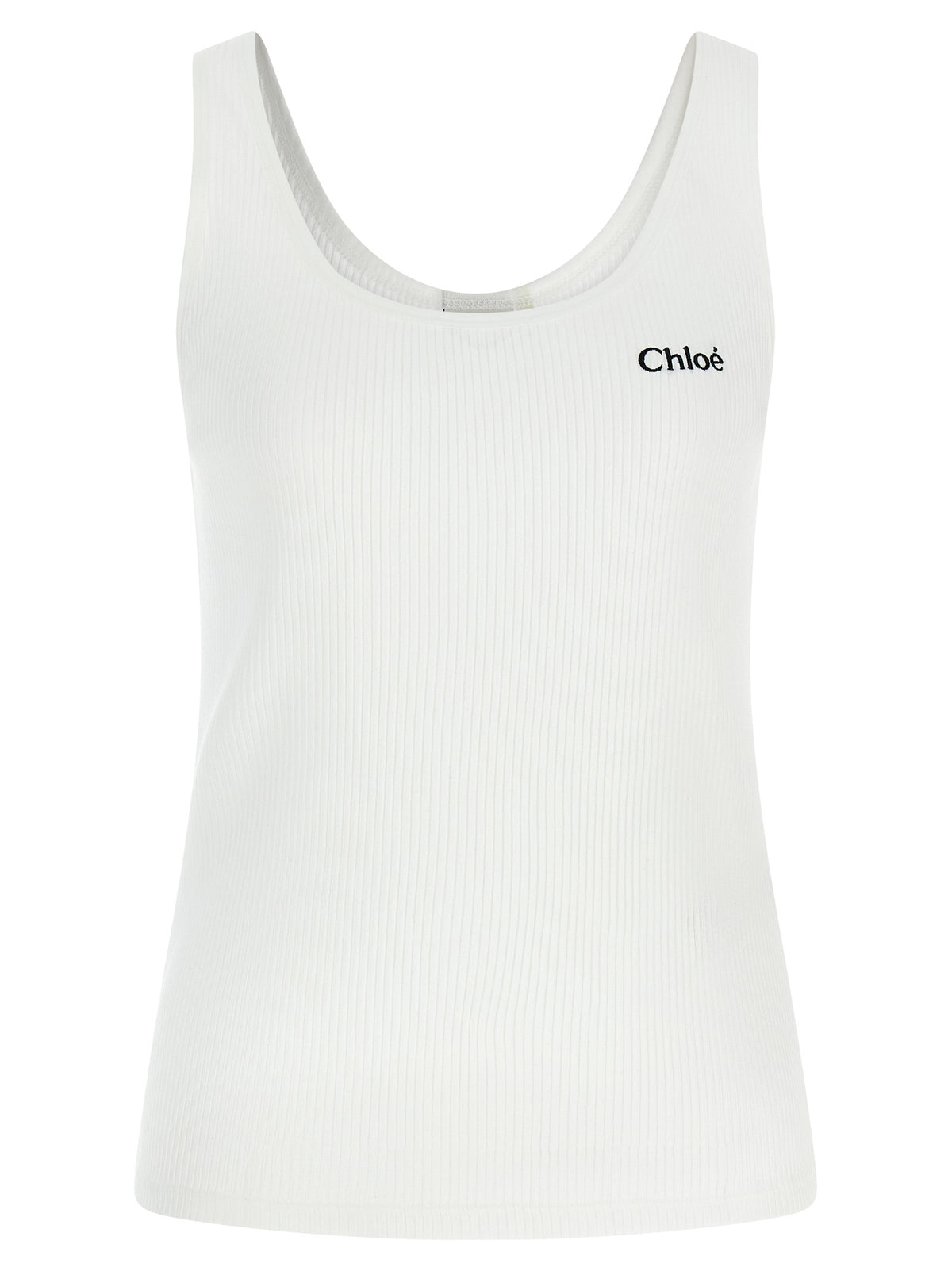 White Cotton Tank Tops