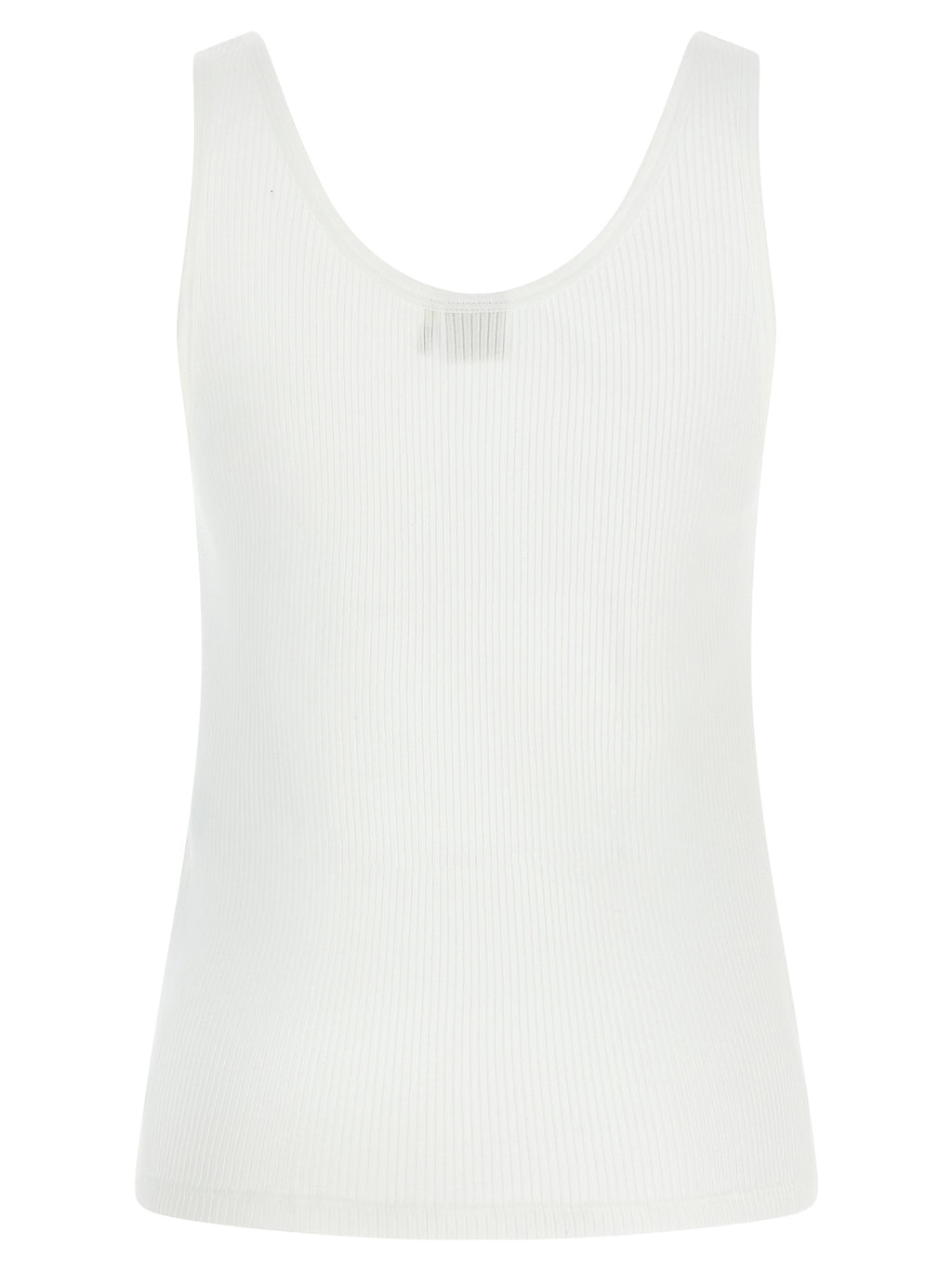 White Cotton Tank Tops