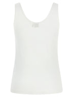 White Cotton Tank Tops