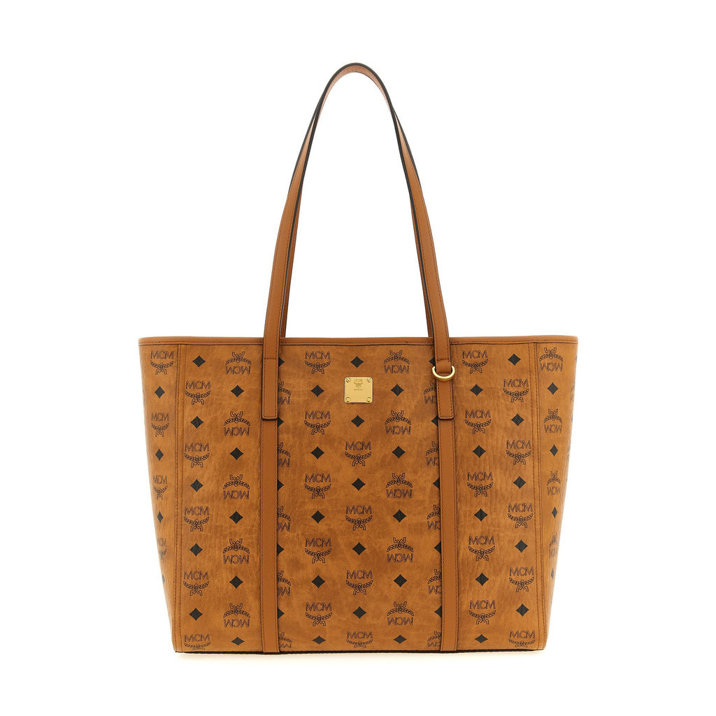 Brown Polyethylene Tote Bag