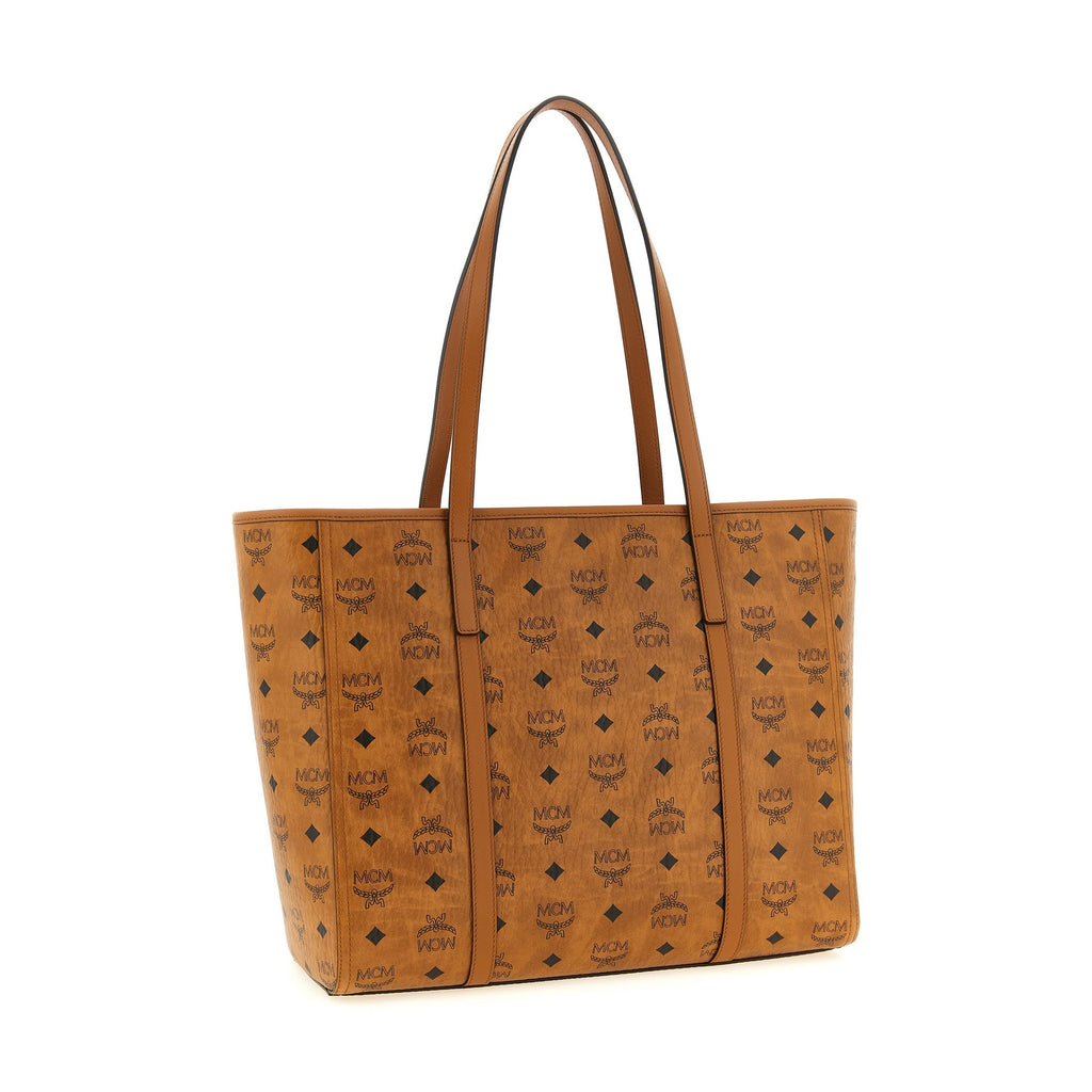 Brown Polyethylene Tote Bag