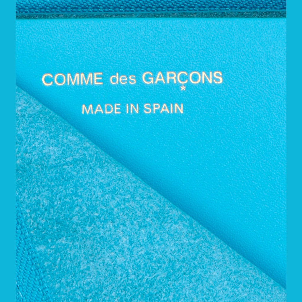 Blue Calfskin Cardholder