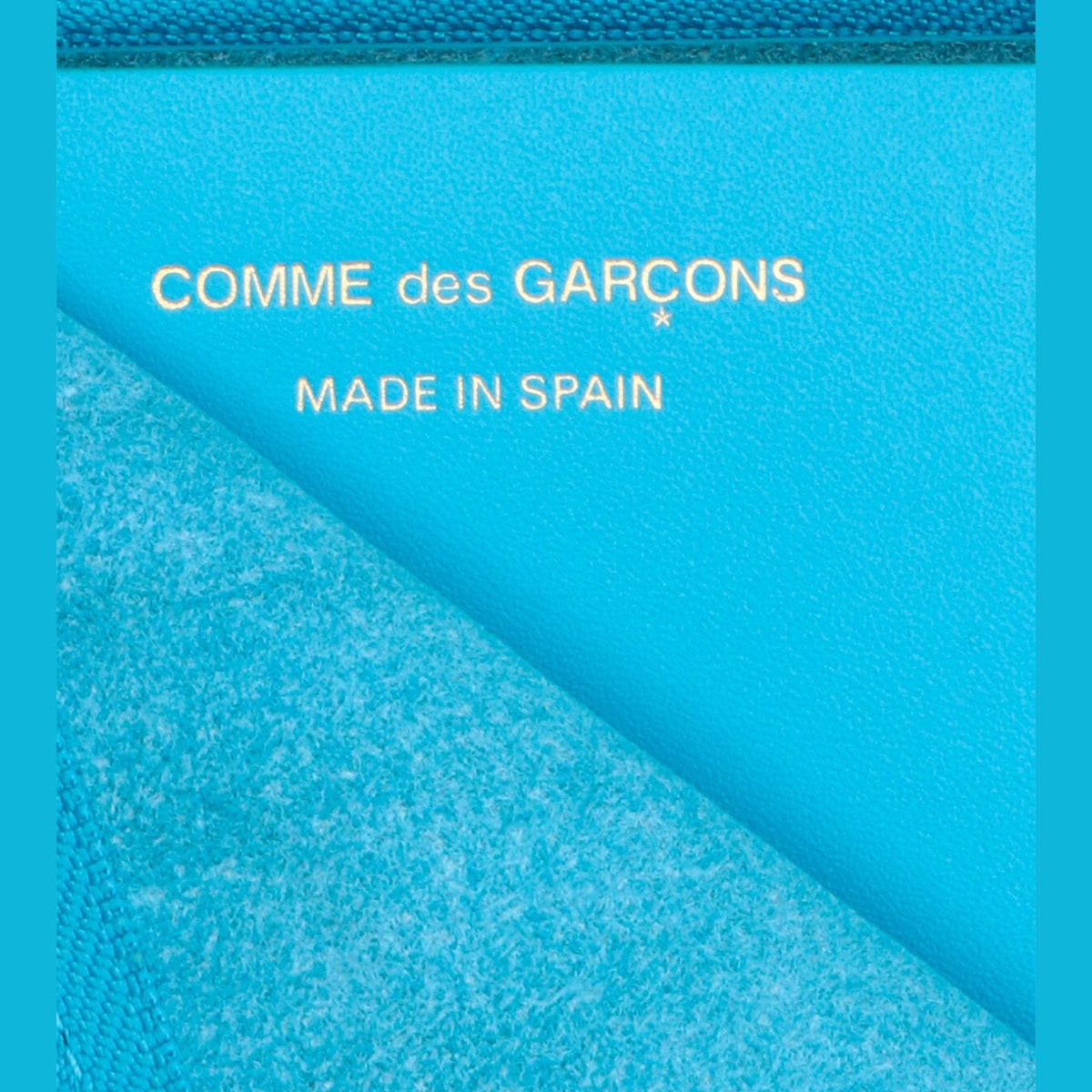 Blue Calfskin Cardholder