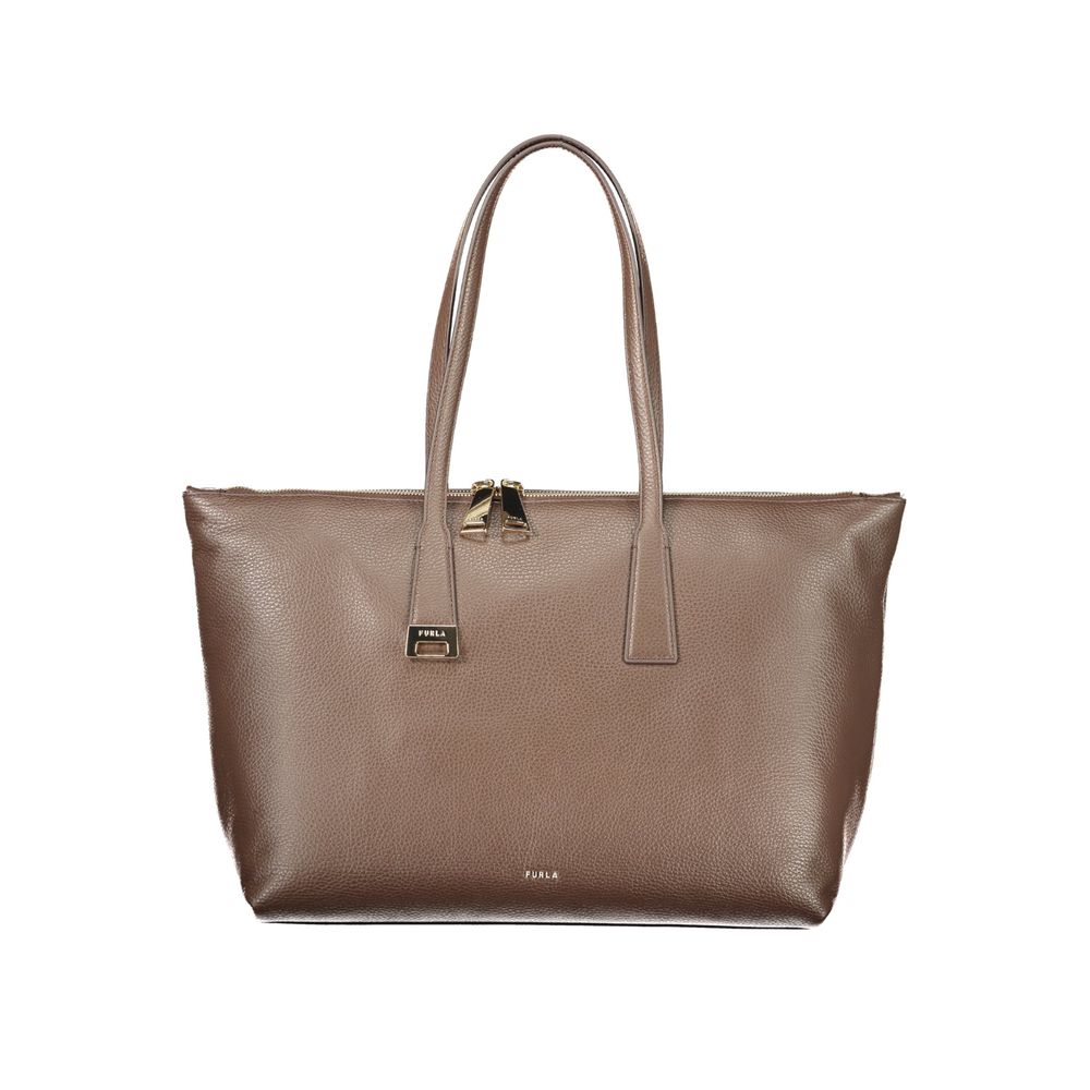 Brown Leather Handbag