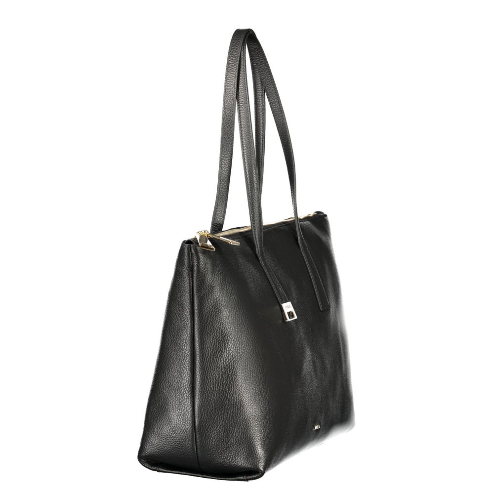 Black Leather Women's Bag