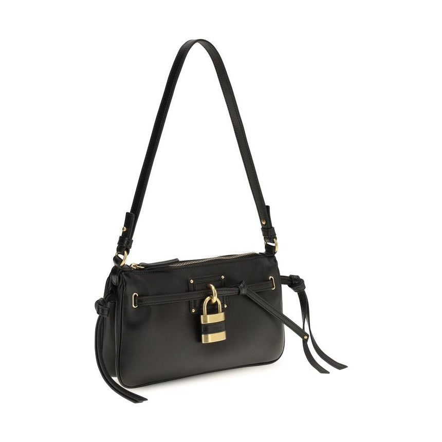 Black Calf Leather Bos Taurus Shoulder Bag
