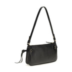 Black Calf Leather Bos Taurus Shoulder Bag