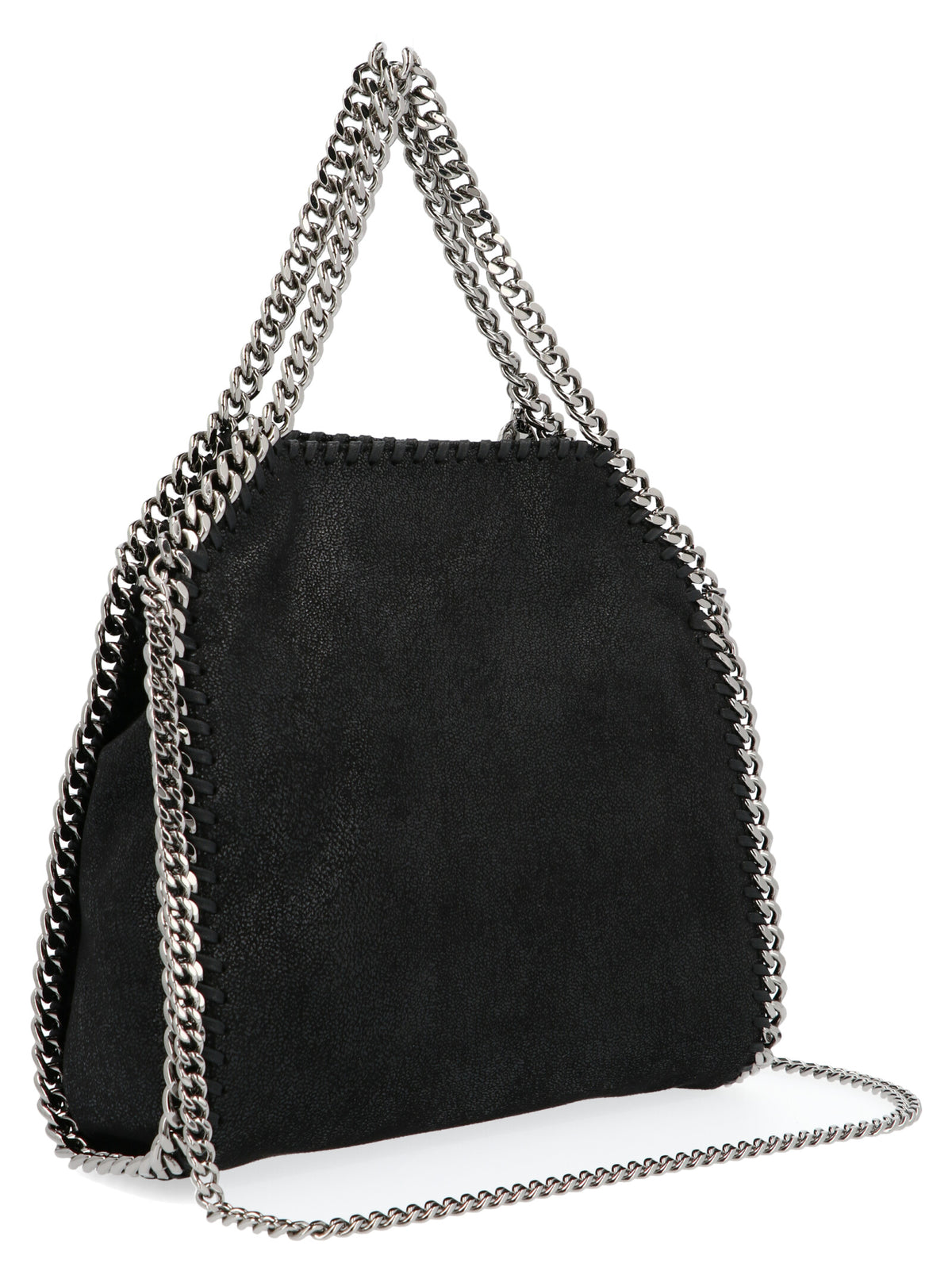 Black Polyester Handbag