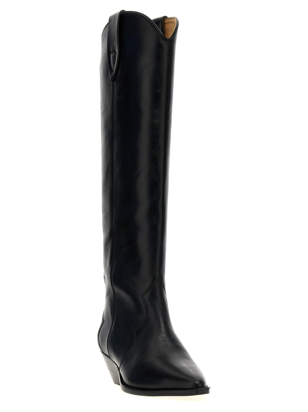 Black Calfskin Chelsea Boots