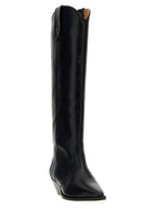 Black Calfskin Chelsea Boots
