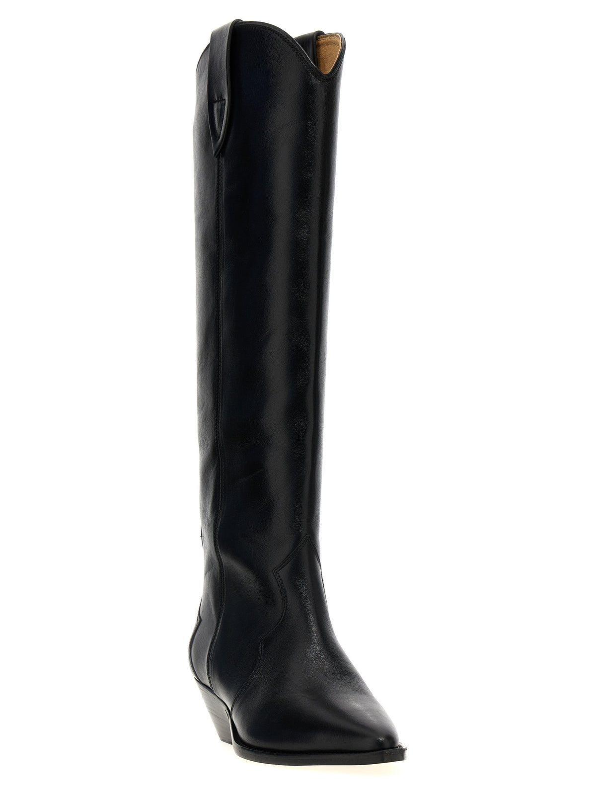 Black Calfskin Chelsea Boots