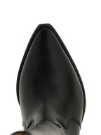 Black Calfskin Chelsea Boots