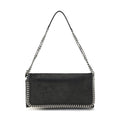 Black Polyester Shoulder Bag