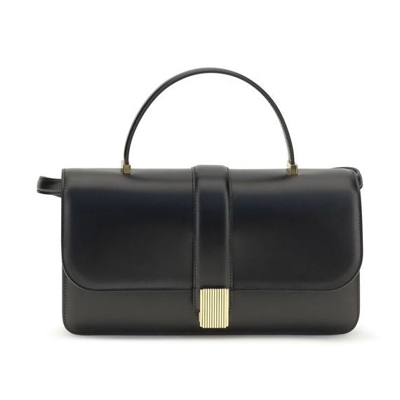Black Calf Leather Bos Taurus Handbag