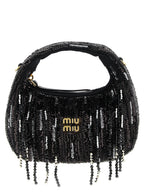 Black Polyester Handbag