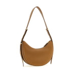 Brown Calfskin Shoulder Bag