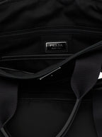 Black Recycled Polyamide Tote Bag