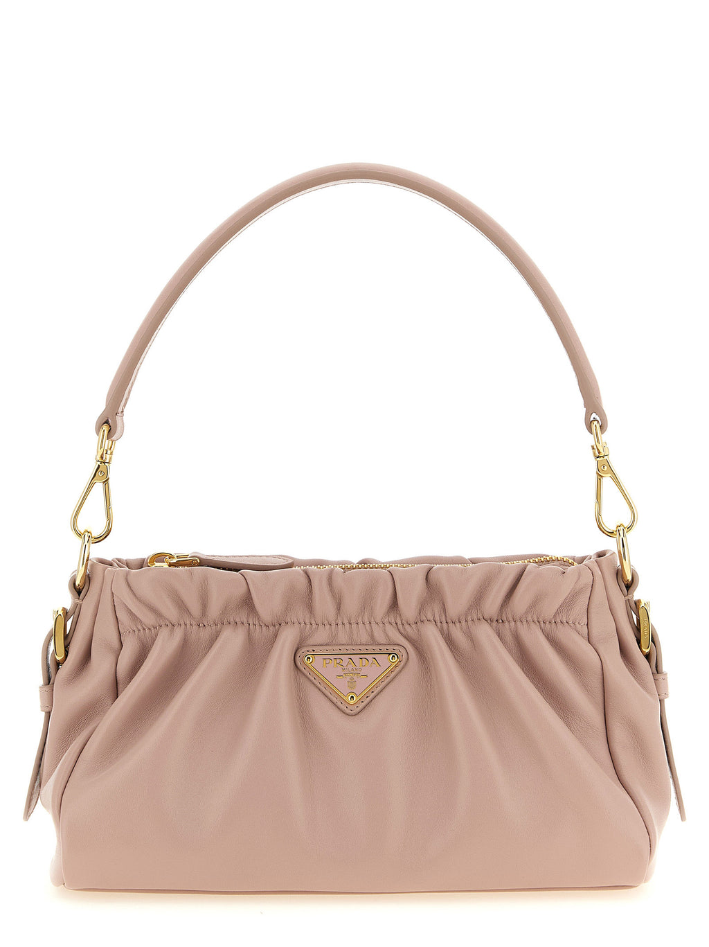 Multicolor Lamb Leather Shoulder Bag