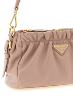 Multicolor Lamb Leather Shoulder Bag