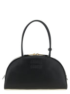 Black Calfskin Shoulder Bag