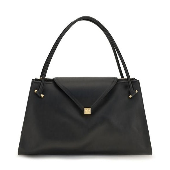 Black Calf Leather Bos Taurus Shoulder Bag
