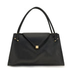 Black Calf Leather Bos Taurus Shoulder Bag