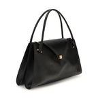 Black Calf Leather Bos Taurus Shoulder Bag