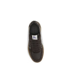 Brown Calf Leather Bos Taurus Athletic Sneakers