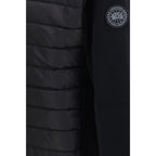 Black Recycled Polyamide Full-Length Jacket