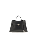 Black Calf Leather Bos Taurus Shoulder Bag