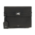 Black Calf Leather Bos Taurus Shoulder Bag