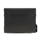 Black Calf Leather Bos Taurus Shoulder Bag