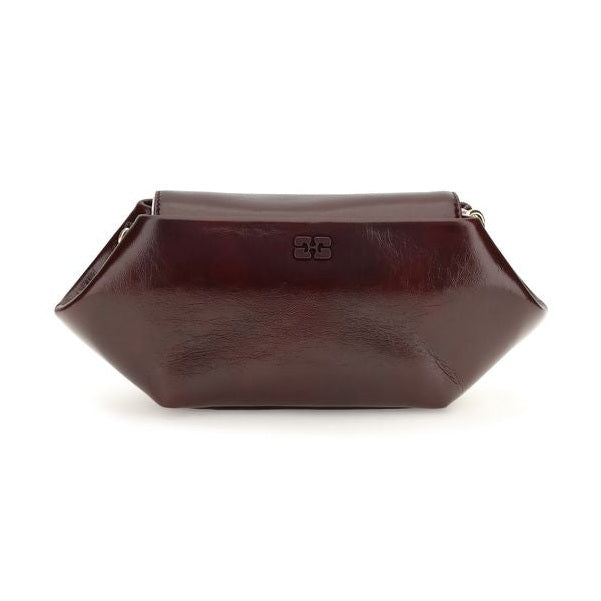 Bordeaux Polyethylene Shoulder Bag