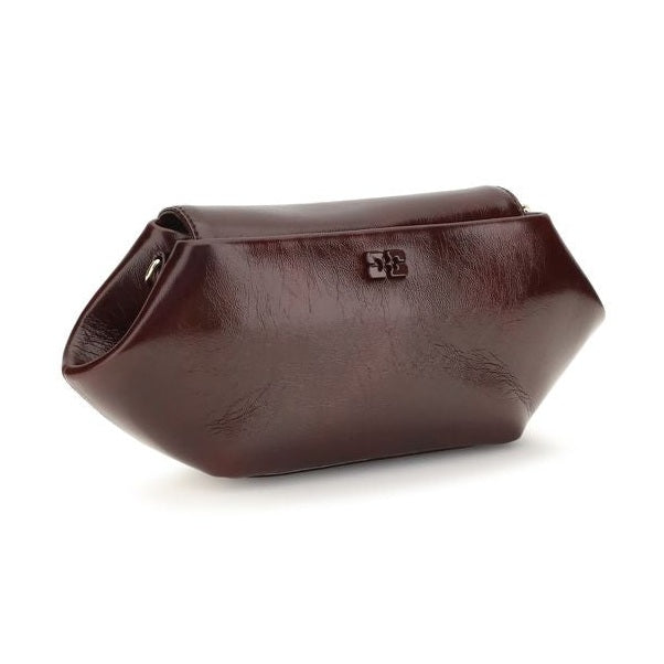 Bordeaux Polyethylene Shoulder Bag