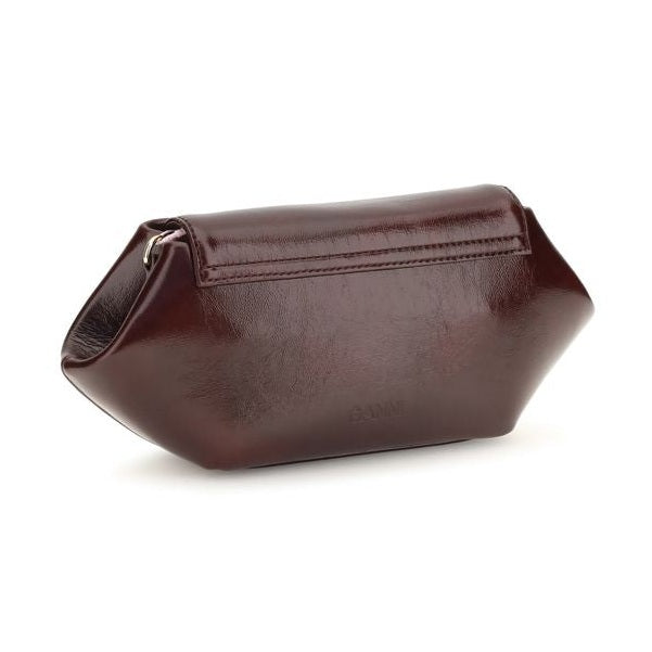 Bordeaux Polyethylene Shoulder Bag