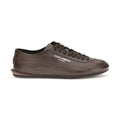 Brown Calf Leather Bos Taurus Low Top Sneakers